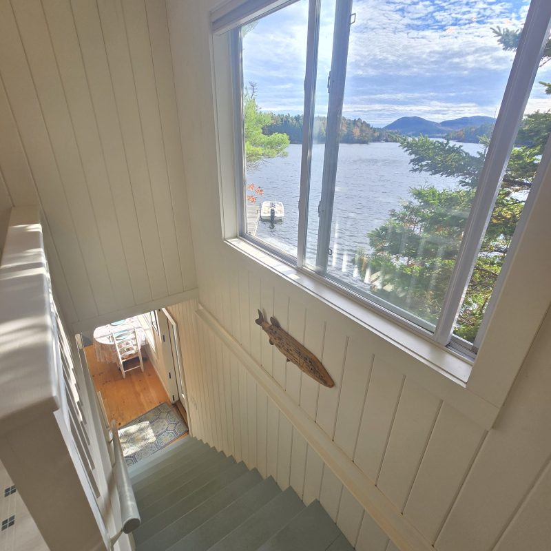 a view through a window